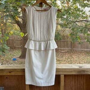Ted Baker Cream Midi Dress